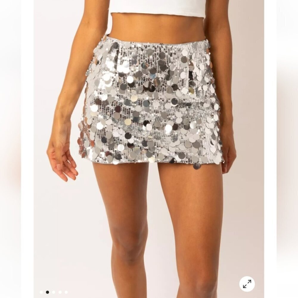 Urban outfitters sequin Mini skirt NWT medium